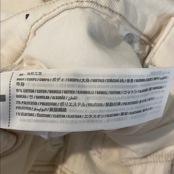 Abercrombie The Ankle Straight High Rise Curvy Size 29 - Picture 4 of 4